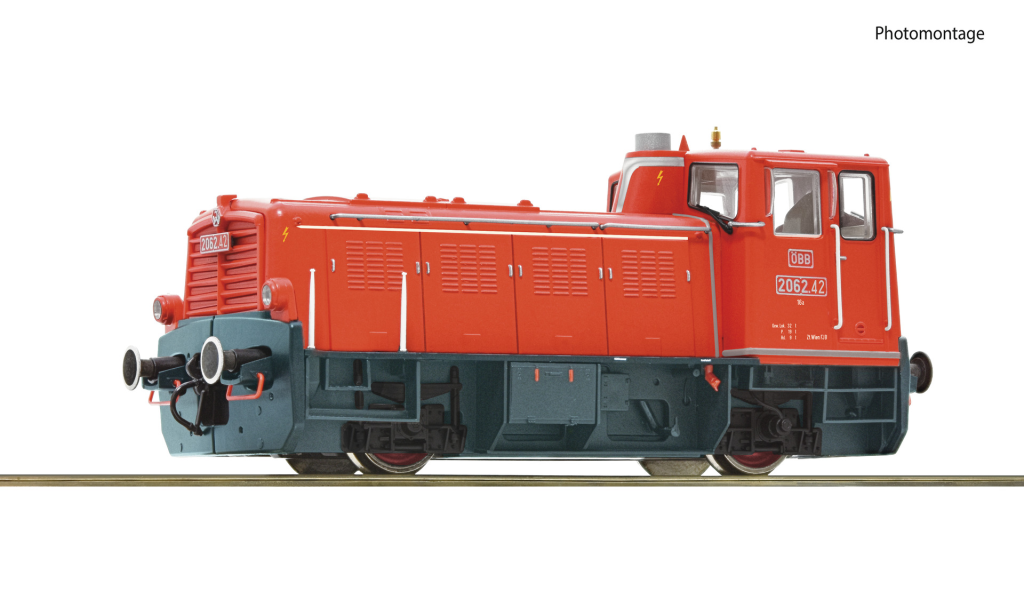 ROCO 72005 Diesellokomotive Rh 2062 ÖBB Spur H0