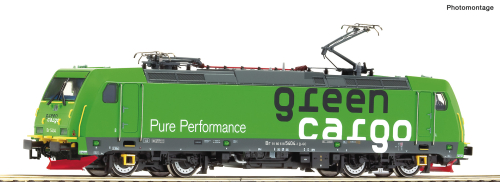 ROCO 73179 Elektrolokomotive Br 5404 Green Cargo Spur H0