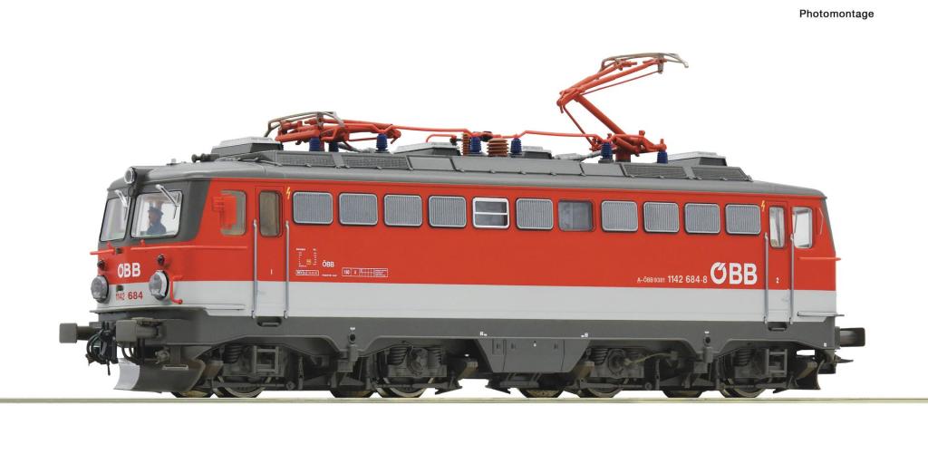 ROCO 73611 Elektrolokomotive 1142 684-8 ÖBB Spur H0