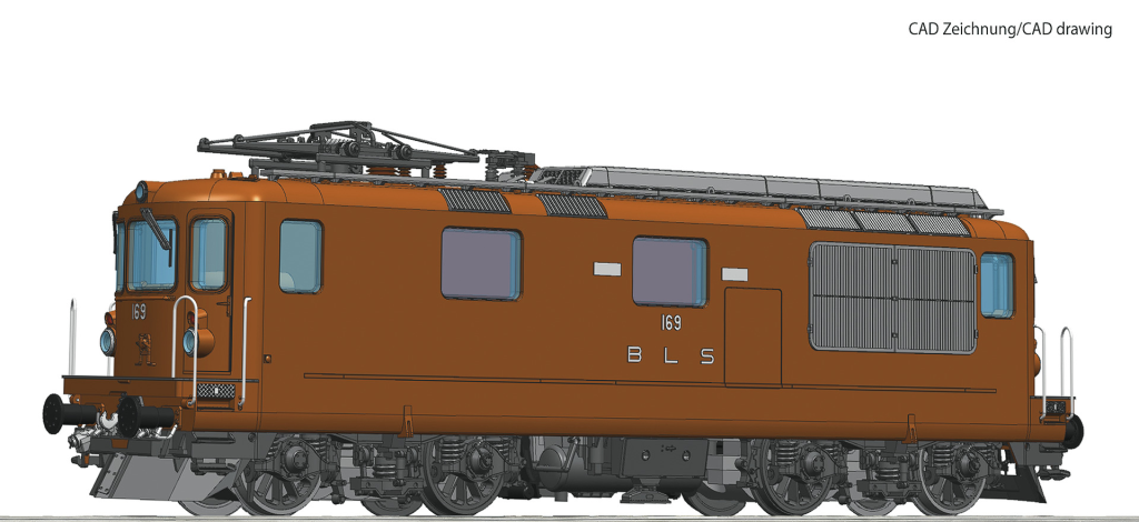 ROCO 73824 Elektrolokomotive Re 4/4 169 BLS Spur H0