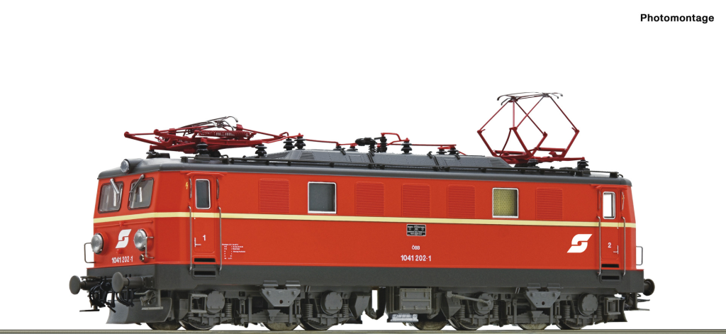 ROCO 73966 Elektrolokomotive 1041 202-1 ÖBB Spur H0