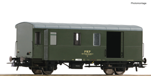 ROCO 74222 Güterzuggepäckwagen PKP Spur H0