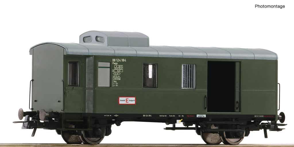 ROCO 74224 Güterzuggepäckwagen DB Spur H0