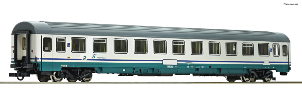 ROCO 74286 EC Reisezugwagen 2. Klasse FS Spur H0