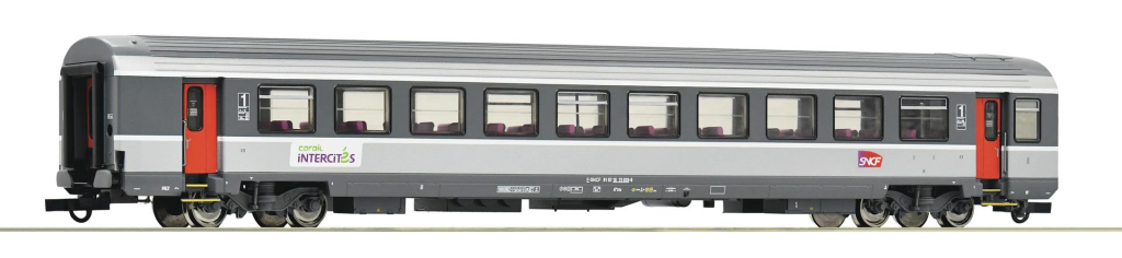 ROCO 74536 Corail Großraumwagen 1. Klasse SNCF Spur H0