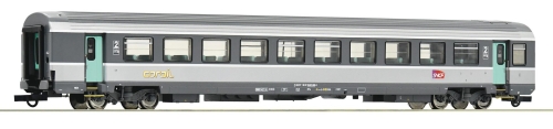 ROCO 74541 Corail Großraumwagen 2. Klasse SNCF Spur H0