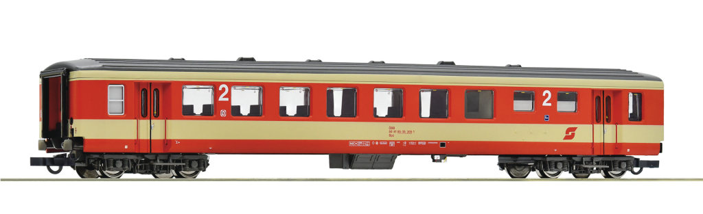 ROCO 74696 Schlierenwagen 2. Klasse Buffet ÖBB Spur H0