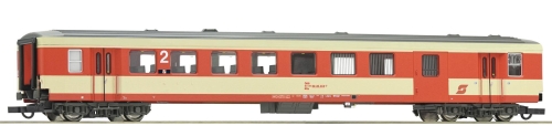 ROCO 74697 Schlierenwagen 2. Klasse Gepäck ÖBB Spur H0
