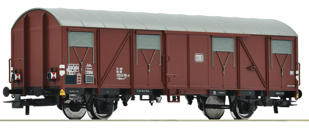 ROCO 76615 Gedeckter Güterwagen DB Spur H0