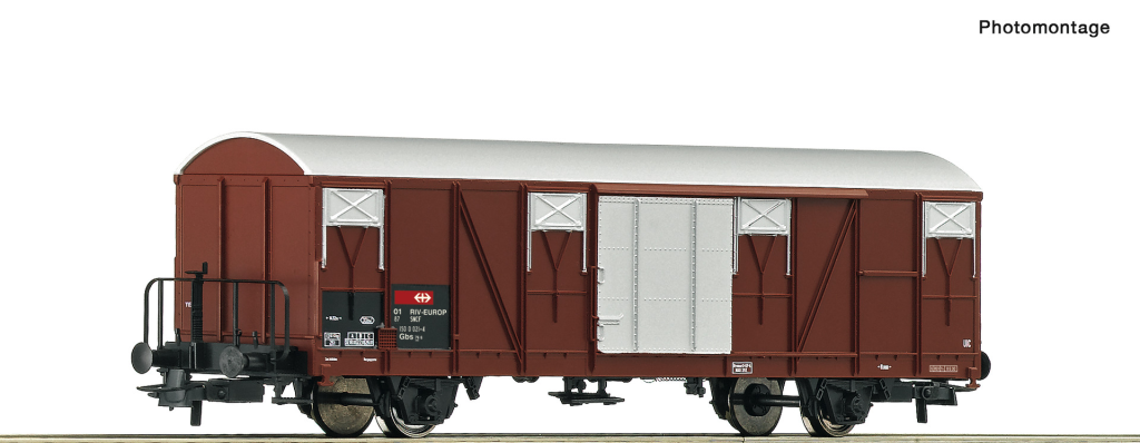 ROCO 76661 Gedeckter Güterwagen SNCF Spur H0