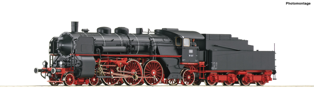 ROCO 78249 Dampflokomotive BR 18.4 DB Spur H0