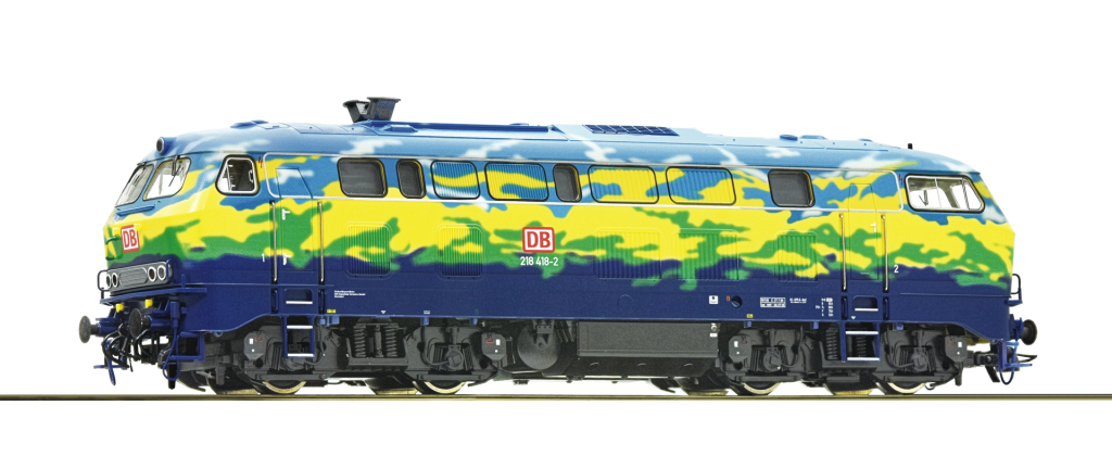 ROCO 78758 Diesellokomotive 218 418-2 DB AG Spur H0