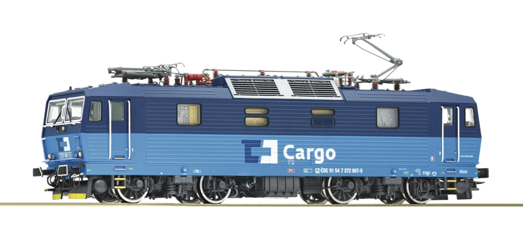 ROCO 79226 Elektrolokomotive Rh 372 CD Cargo Spur H0