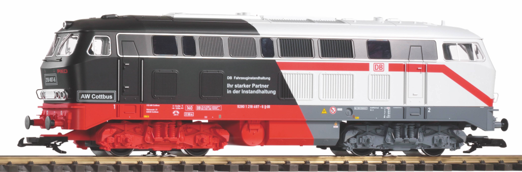 PIKO 37511 Diesellok Märklin/PIKO BR 218 497-6 DB AG VI Spur G / Spur II