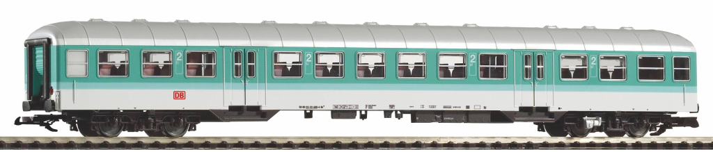 PIKO 37633 Personenwagen n-wagen mintgrün 1./2. Kl. DB AG V Spur G / Spur II