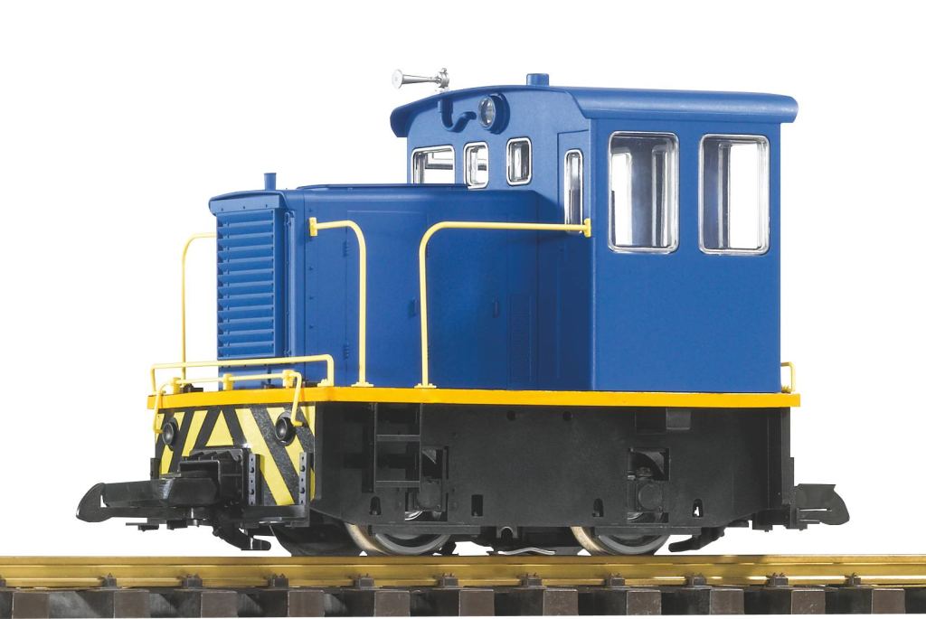 PIKO 38502 US Diesellok GE-25Ton Industrielok Blau-Gelb Spur G / Spur II