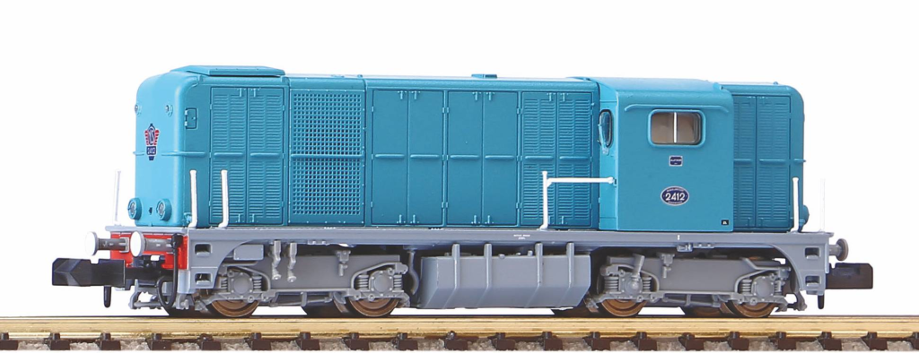 PIKO 40420 Diesellok Rh 2400 blau NS III + DSS Next18 Spur N