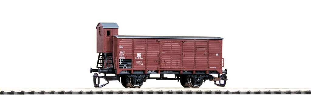 PIKO 47760 Gedeckter Güterwagen G02 DR III m. Bhs Spur TT
