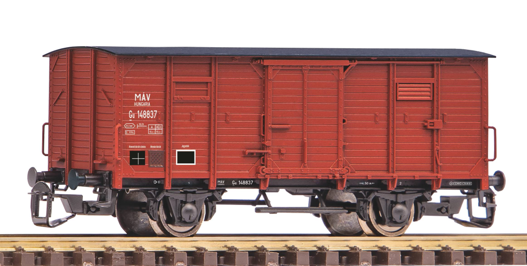PIKO 47765 Gedeckter Güterwagen G02 MAV III o. Bhs. Spur TT