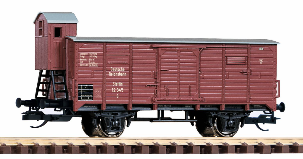 PIKO 47766 Güterwagen G02 DRG II m. Bhs Spur TT