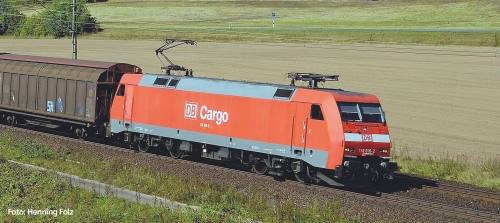 PIKO 51125 E-Lok/Sound BR 152 DB Cargo V + PluX22 Decoder Spur H0