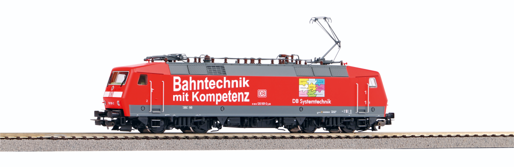 PIKO 51336 Wechselstrom E-Lok/Sound BR 120 DB Bahnkompetenz VI + PluX22 Decoder Spur H0