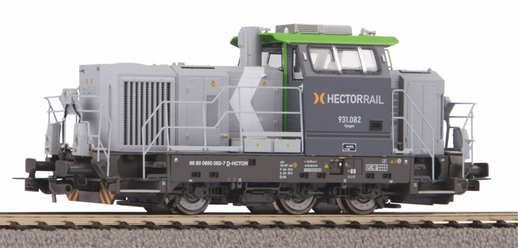 PIKO 52669 Wechselstrom Diesellok G6 Hector Rail VI + PluX22 Decoder Spur H0