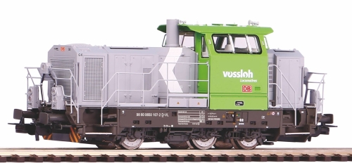 PIKO 52671 Wechselstrom Diesellok Vossloh G6 DB AG VI Cummins + PluX22 Decoder Spur H0