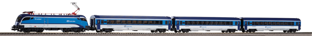 PIKO 57179 Start Set E-Lok Railjet CD A-Gleis & B V Spur H0
