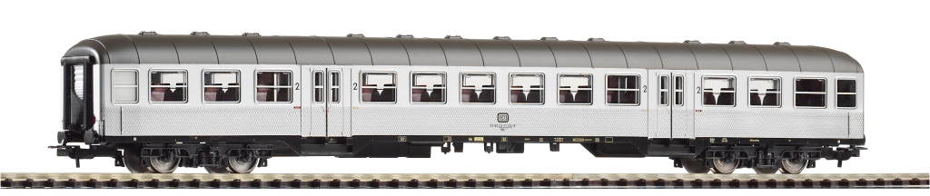 PIKO 57651 Personenwagen 1./2.Kl. Silberling  DB IV Spur H0
