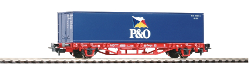 PIKO 57706 Containertragwagen DB-Cargo P&O V Spur H0
