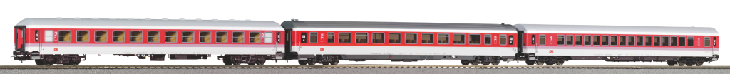 PIKO 58249 3 teilig Personenwagen-Set IC 602 Gorch Fock #2 DB AG V Spur H0