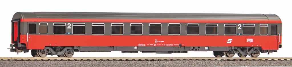 PIKO 58540 Schnellzugwagen Eurofima 2. Kl. ÖBB IV Spur H0