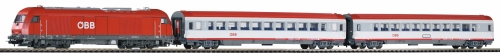 PIKO 59017 PSCwlan Start Set ÖBB Personenzug Rh 2016 mit 2 wagen VI Spur H0