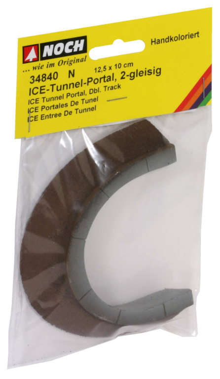 NOCH 34840 ICE Tunnel-Portal 12,5 x 10 cm N