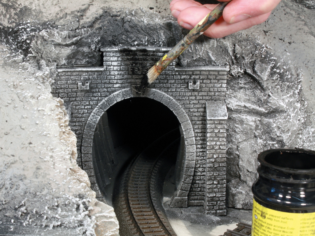 NOCH 34852 Tunnel-Portal 2-gleisig, 12,3 x 8,5 cm N