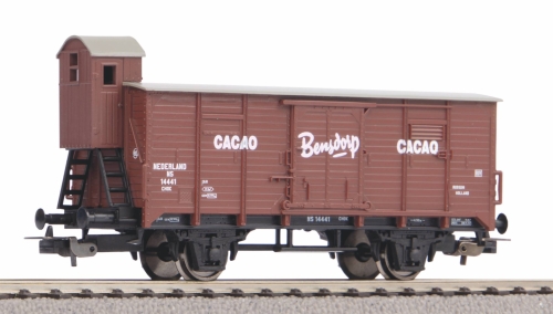 PIKO 95358 Gedeckter Güterwagen CHOK NS Bensdorp Cacao III Spur H0