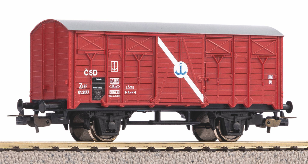 PIKO 97160 Gedeckter Güterwagen CSD III Spur H0