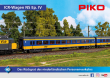 PIKO 97630 Personenwagen ICR 1. Kl. NS IV Spur H0