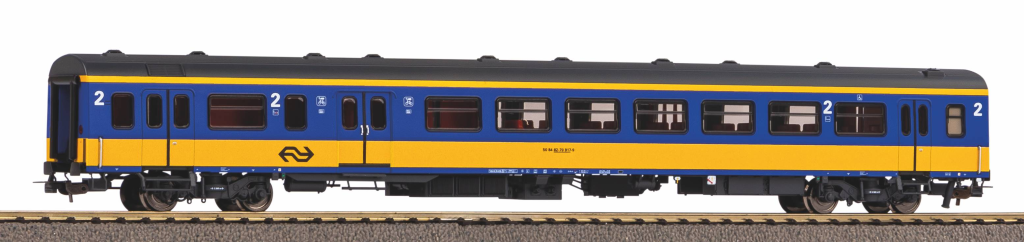 PIKO 97632 Personenwagen ICR 2. Kl. mit Gepäck NS IV Spur H0