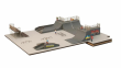 NOCH 66834 micro-motion Skatepark Spur H0