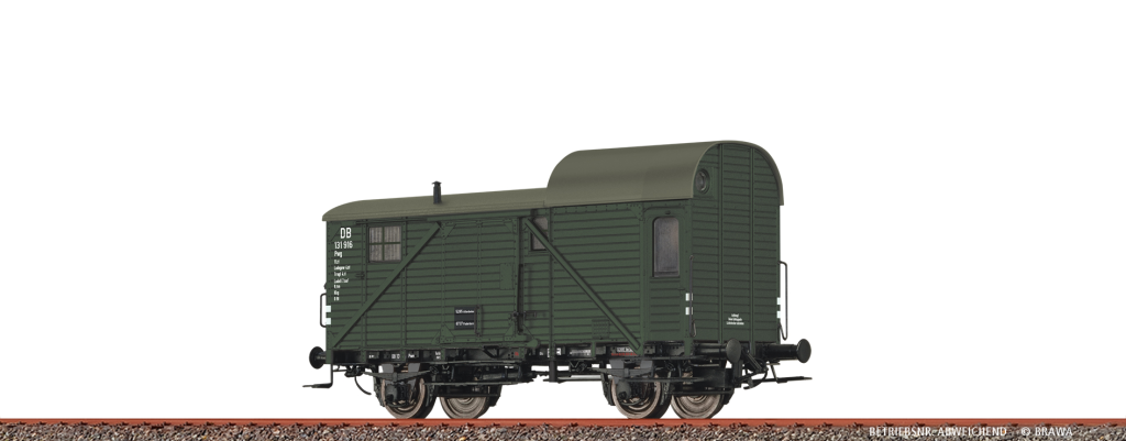 BRAWA 49430 Güterzuggepäckwagen Pwg DB Epoche III Spur H0