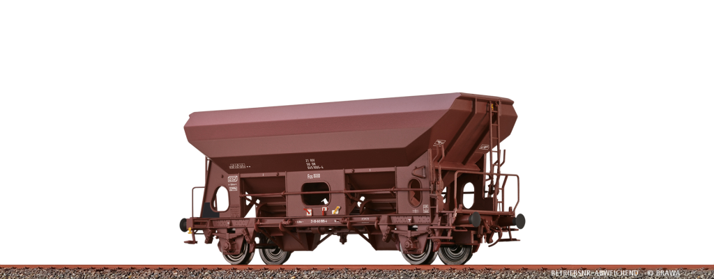 BRAWA 49551 Offener Güterwagen Fcs 6450 DR Epoche IV Spur H0