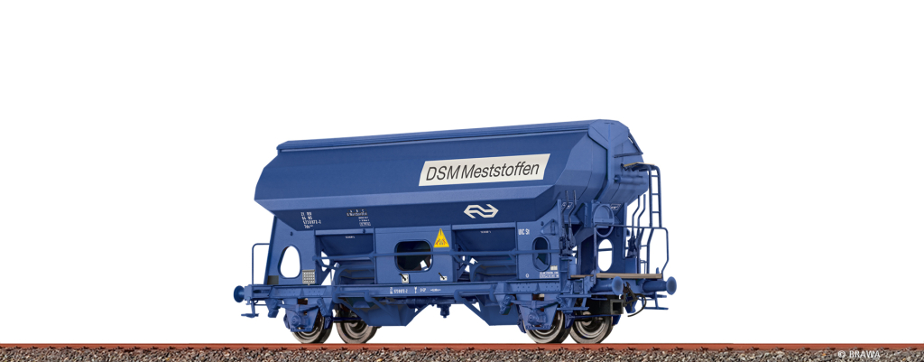BRAWA 49556 Gedeckter Güterwagen Tds 241 NS, Epoche IV Spur H0