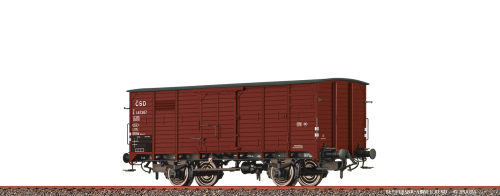 BRAWA 49874 Gedeckter Güterwagen G 10 Z CSD Epoche III Spur H0