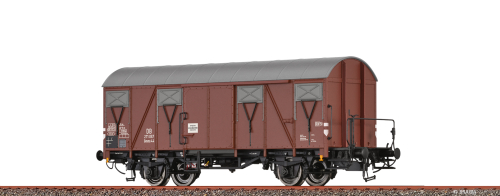 BRAWA 50151 Gedeckter Güterwagen Gmms 44 DB, Epoche III Spur H0