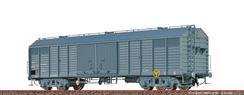 BRAWA 50408 Gedeckter Güterwagen Gas DR, Epoche IV Spur H0