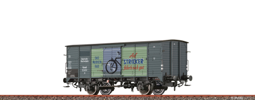BRAWA 50789 Gedeckter Güterwagen G Kassel DRG Epoche II Stricker Spur H0