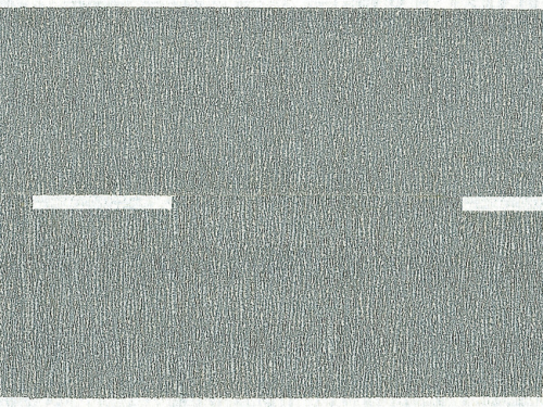 NOCH 48470 Bundesstraße grau, 100 x 4,8 cm (aufgeteilt in 2 Rollen) TT