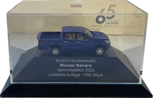 Busch Sondermodell Nissan Navara Sammeledition 2023 Spur H0